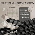 98 Pro | clavier mécanique | LIVRAISON GRATUITE, -, -, Azerty, RK ROYAL KLUDGE