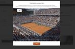 Philippe-Chatrier, Roland Garros, 4e Tour, lundi 3 juin, Tickets en Kaartjes, Sport | Tennis, Juni, Eén persoon