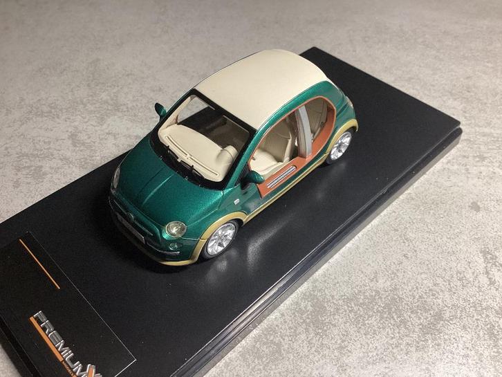Fiat 500 Castagna EV 1/43 premiumX Limited Edition, Hobby en Vrije tijd, Modelauto's | 1:43, Nieuw, Auto, Overige merken, Ophalen of Verzenden