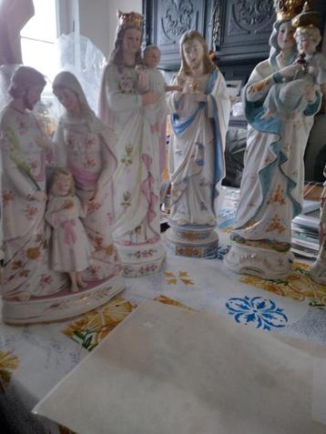 Lot verzameling biscuitheiligen beschikbaar voor biedingen