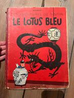 Tintin et le lotus bleu, Boeken, Kinderboeken | Jeugd | 13 jaar en ouder, Gelezen, Ophalen of Verzenden, Fictie, Hergé