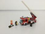 Lego City “Brandweer ladderwagen”, Ensemble complet, Lego, Utilisé, Enlèvement ou Envoi