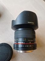 Samyang 14mm f2.8 ed voor canon EF, Audio, Tv en Foto, Foto | Lenzen en Objectieven, Ophalen of Verzenden