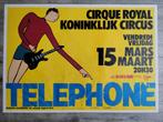 TELEPHONE - AFFICHE ORIGINALE - 70/100 CM, Comme neuf, Musique, Affiche ou Poster pour porte ou plus grand, Enlèvement ou Envoi