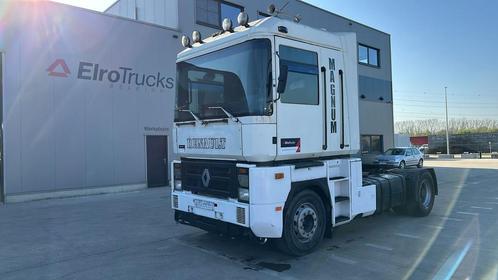 Renault Magnum AE 420 (2 CULASSE / GRAND PONT / POMPE MANUEL, Auto's, Vrachtwagens, Bedrijf, Te koop, ABS, Elektrische ramen, Open dak