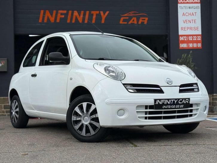 Nissan Micra 1.2i 16v Acenta (bj 2007, automaat), Auto's, Nissan, Bedrijf, Te koop, Micra, ABS, Airbags, Airconditioning, Alarm