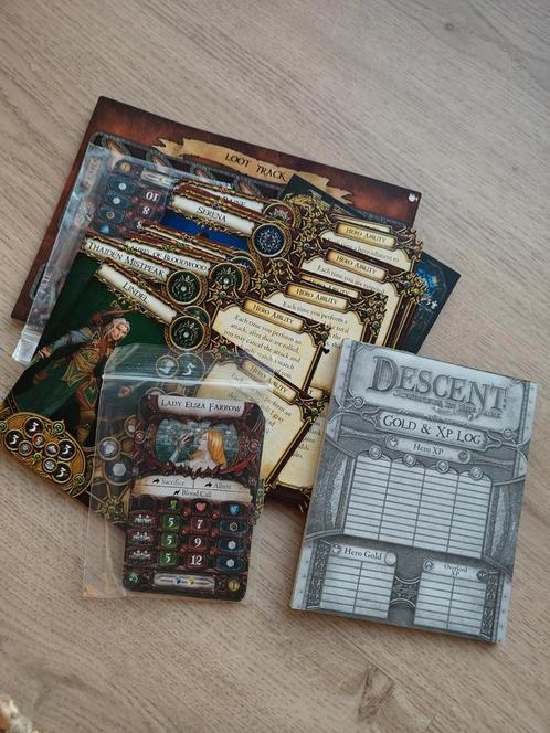 Descent second edition onderdelen, Hobby en Vrije tijd, Gezelschapsspellen | Bordspellen, Nieuw, Ophalen of Verzenden