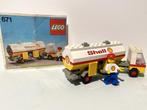 Lego set 671-1 Shell Fuel Tanker uit 1978, Ophalen of Verzenden, Zo goed als nieuw, Complete set, Lego