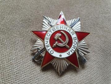 Originele USSR Soviet Orde Vaderlandse oorlog 2e klasse 