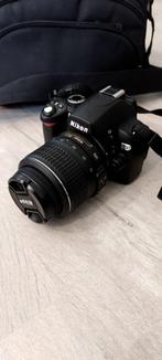 Nikon D60 Spiegelreflexcamera + toebehoren, Comme neuf, Reflex miroir, Enlèvement, Nikon