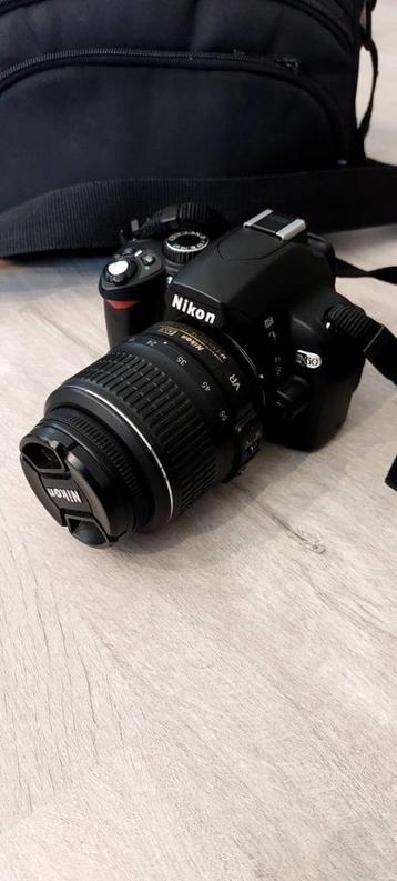 Nikon D60 Spiegelreflexcamera + toebehoren
