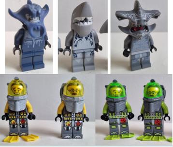 LEGO ATLANTIS minifigs beschikbaar voor biedingen