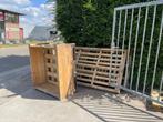 Pallets om weg te geven, Ophalen