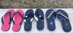 3x Flip flops – teenslippers – slippers / extra stevig, Chaussons, Porté, Autres couleurs, Enlèvement ou Envoi