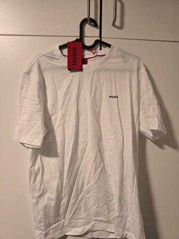 Wit katoenen t-shirt - Hugo beschikbaar voor biedingen