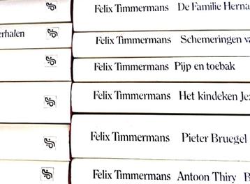 Felix Timmermans. Davidsfondsuitgaven. Meerdere boeken.    beschikbaar voor biedingen