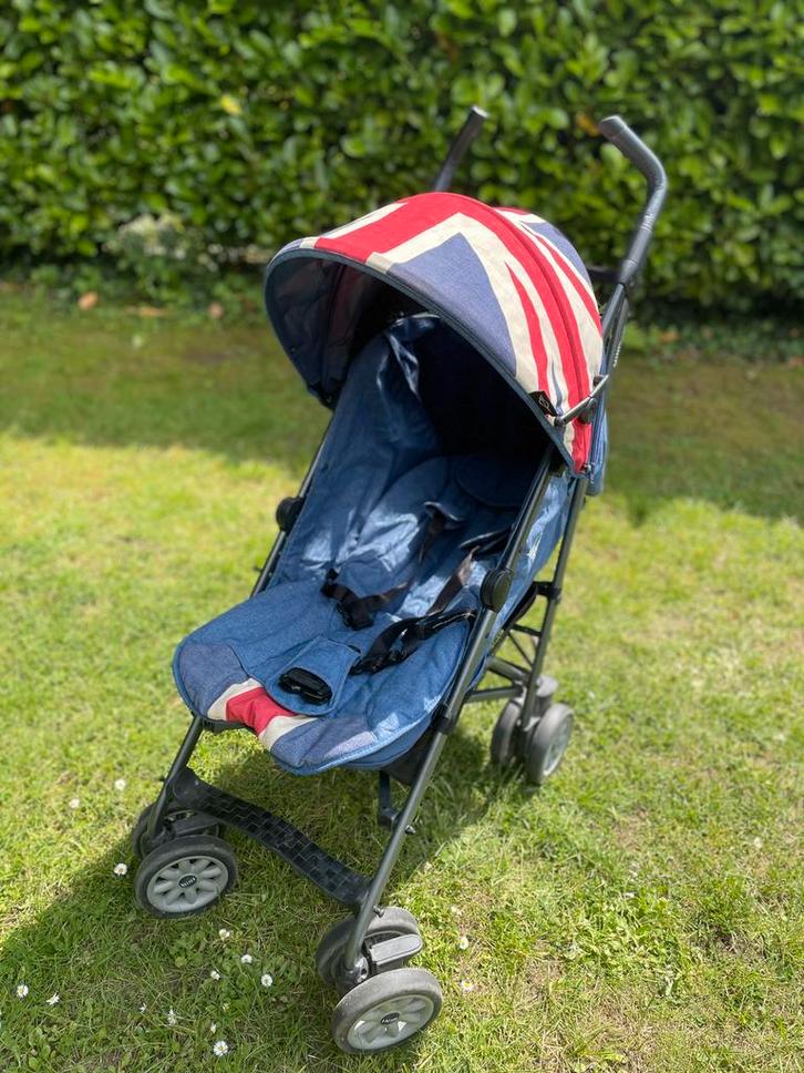 Poussette EasyWalker mini buggy XL Union Jack, Kinderen en Baby's, Buggy's, Gebruikt, Ophalen
