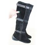 Suede Helioform Comfort Laarzen - s8 (Maat 5/38) € 95,-, Kleding | Dames, Schoenen, Hoge laarzen, Verzenden, Zwart, Zo goed als nieuw