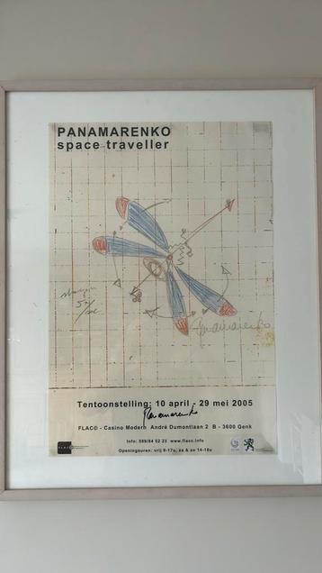 Affiche PANARAMENKO GESIGNEERD MET CERTIFICAAT beschikbaar voor biedingen