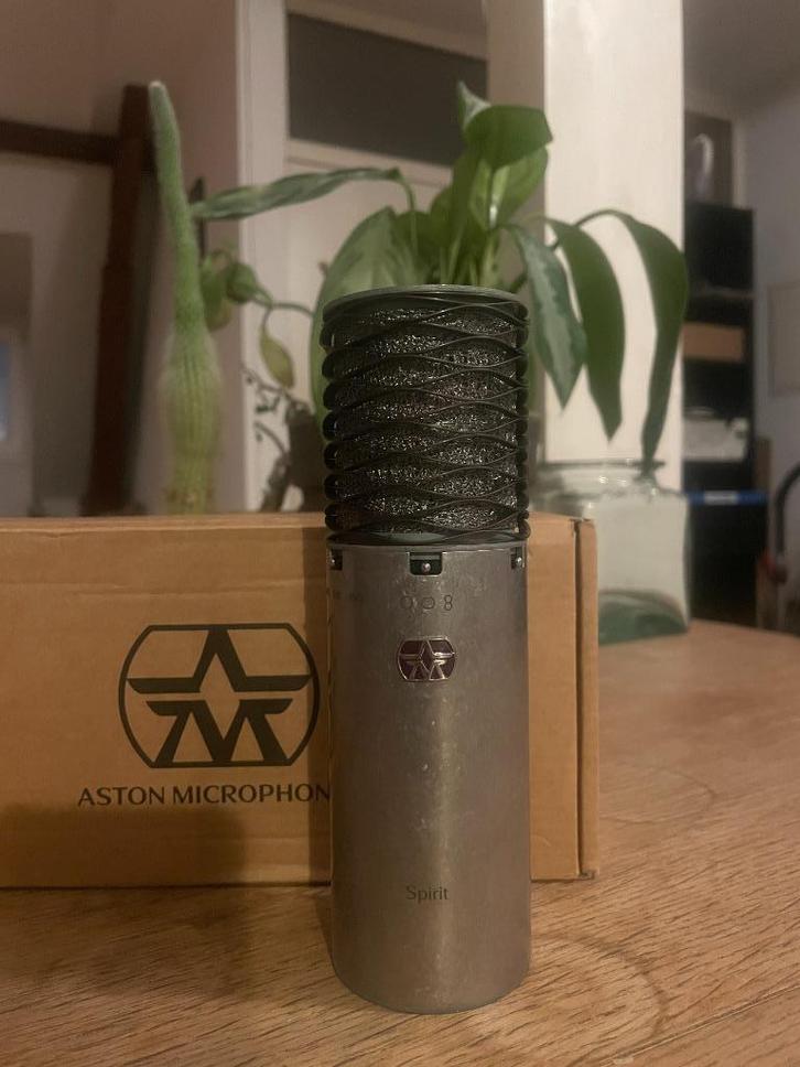 Aston Spirit condenser microfoon, Muziek en Instrumenten, Microfoons, Zo goed als nieuw, Studiomicrofoon, Ophalen