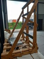 Houten transportbokken, Ophalen