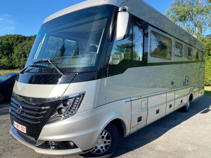 Kamper Niesmann Bischoff Flair 920LS - 57.000 km - top staat, Caravans en Kamperen, Stacaravans, tot en met 4, Ophalen
