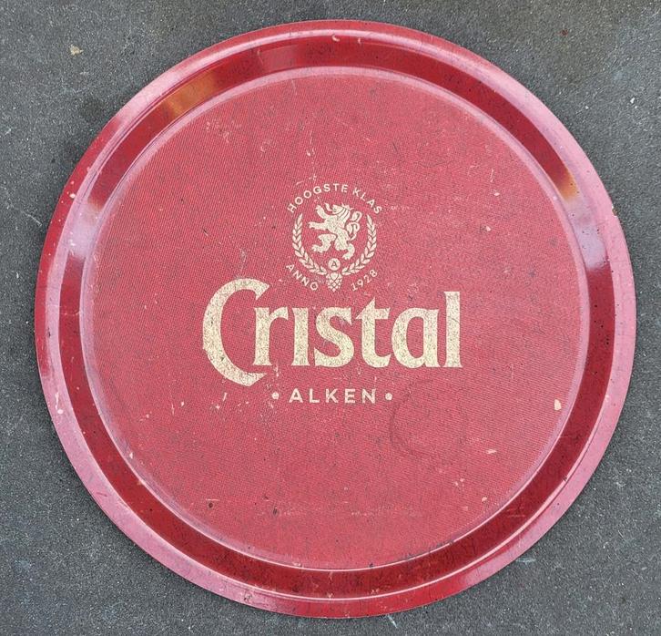 Cristal Alken dienblad, Verzamelen, Biermerken, Nieuw, Ophalen of Verzenden