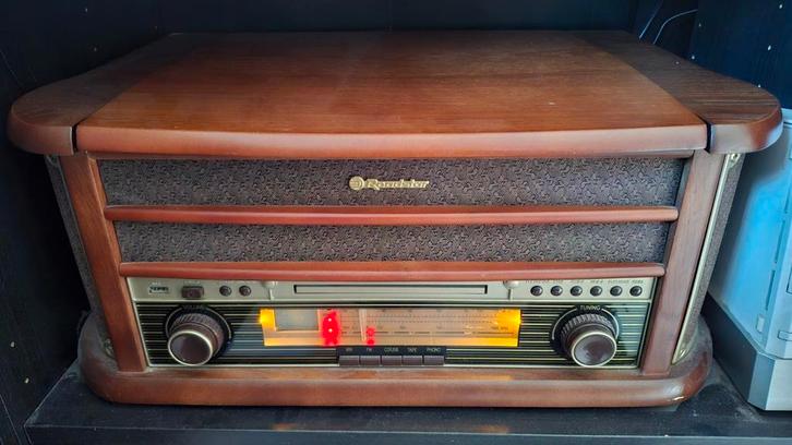 Roadstar platenspeler, cd, cassettedeck, radio en usb speler, Audio, Tv en Foto, Platenspelers, Gebruikt, Platenspeler, Overige merken