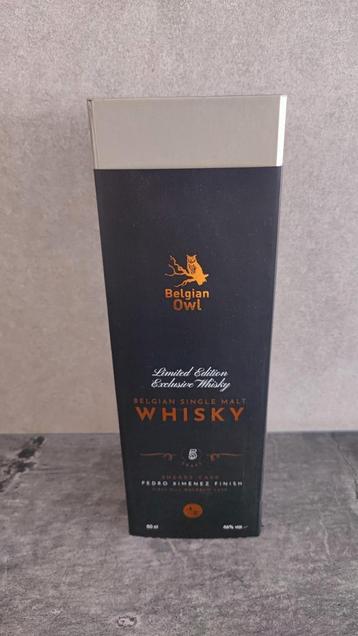 Belgian owl whisky 5 jaar limited edition 