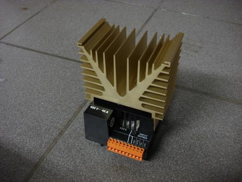 Kn0165: monofasige vermogenregeling 0-480v en 40a (max 75a), Hobby en Vrije tijd, Elektronica-componenten, Zo goed als nieuw, Ophalen of Verzenden
