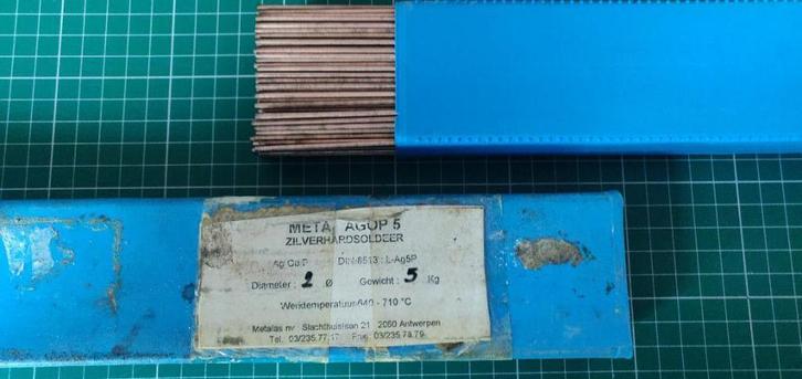 zilverhardsoldeer Agop 5, Doe-het-zelf en Bouw, Overige Doe-Het-Zelf en Bouw, Nieuw, Ophalen of Verzenden