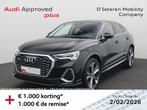 Audi Q3 Sportback Q3 Sportback 40 TFSI Quattro S line S tron, Auto's, Automaat, Zwart, SUV of Terreinwagen, Navigatiesysteem
