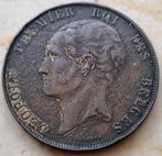 Proefslag 5 Francs 1847 Leopold I, Postzegels en Munten, Ophalen of Verzenden, Overig, Losse munt