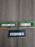 Pakket geheugen (3), Computers en Software, Gebruikt, DDR4, Ophalen of Verzenden, Laptop
