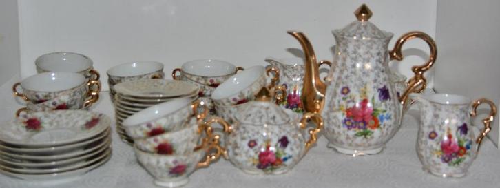 Mokkaservies, Antiek en Kunst, Antiek | Servies compleet, Ophalen