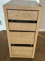 Caisson rangement IKEA  4 tiroirs roulettes, Enlèvement, Utilisé, Bureau