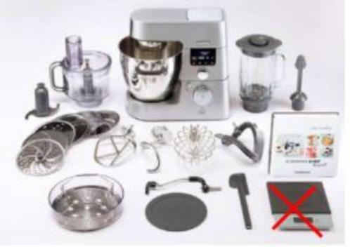 Kenwood Cooking chef + nombreux accessoiress, Elektronische apparatuur, Gourmetstellen, Zo goed als nieuw, Ophalen
