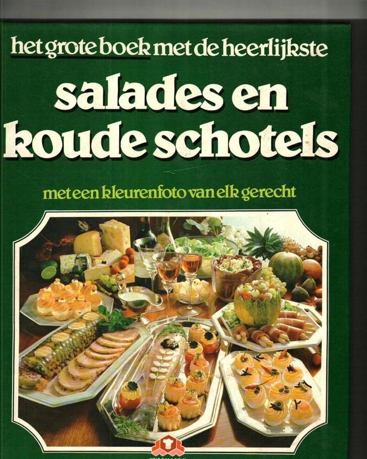 Het grote boek met de heerlijkste salades en koude schotels, Boeken, Kookboeken, Zo goed als nieuw, Ophalen of Verzenden