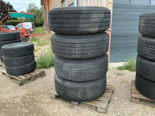 4 stuks 425/65 R22.5 op velg, Zakelijke goederen, Landbouw | Onderdelen | Banden, Velgen en Assen