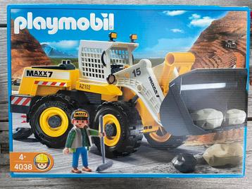 Set Playmobil 4038 Mega bulldozer disponible aux enchères