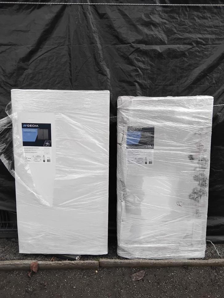 Volet  2 battants Aluminium gris anthracite 7016, Bricolage & Construction, Panneaux solaires & Accessoires, Enlèvement ou Envoi