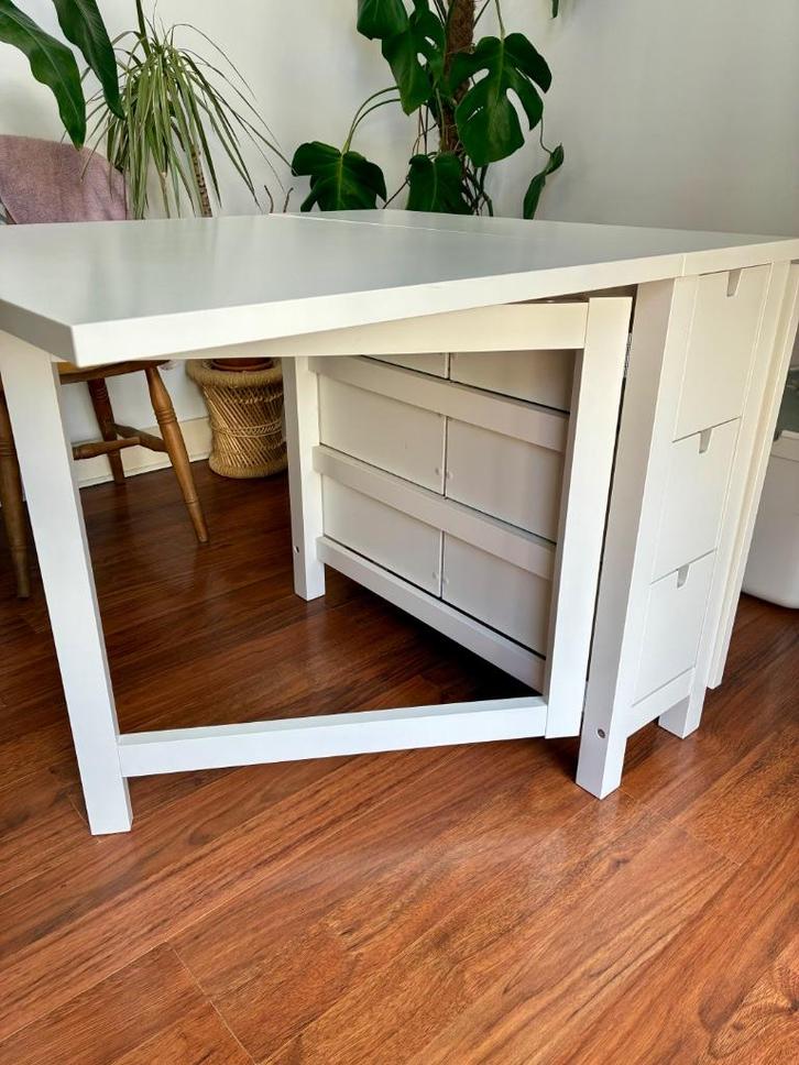 Table NORDEN IKEA, Huis en Inrichting, Tafels | Eettafels, Gebruikt, 50 tot 100 cm, 100 tot 150 cm, Vijf personen of meer, Rechthoekig