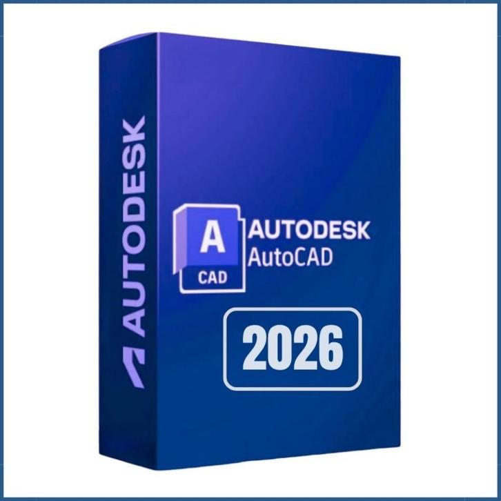 Autodesk  Autocad  2026, Informatique & Logiciels, Logiciel d'Édition, Neuf, MacOS, Windows, Enlèvement