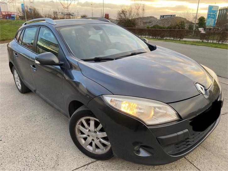 Renault megane 1.5 dci euro 5 de 2010, Auto's, Renault, Particulier, Mégane, Diesel, Euro 5, Break, 5 deurs, Handgeschakeld, Zwart