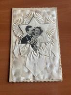 Oude kaart felicitaties huwelijk, Envoi, 1920 à 1940, Non affranchie, Autres thèmes