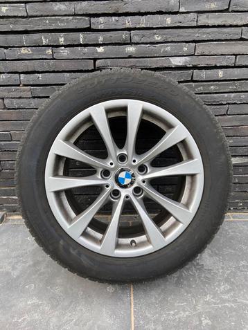 4 Winterbanden Pirelli 225/55 R17 op BMW siervelg
