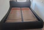 Bedframe, Huis en Inrichting, Slaapkamer | Bedden, Ophalen, Gebruikt, Zwart, Tweepersoons