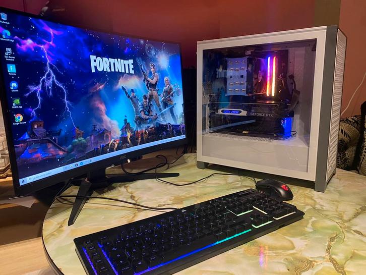 ‼️GAMING SETUP‼️ R7 3700X, RTX 2070, 16GB RAM, 144hz, Computers en Software, Desktop Pc's, Zo goed als nieuw, SSD, 16 GB, Gaming