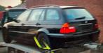 318d Break motorschar, Ophalen, 1995 cc, Zwart, BMW