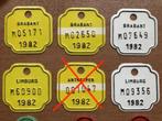 Lot van 5 oude alu platen 1982 en nieuw, Ophalen of Verzenden, Nieuw
